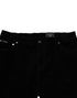 Dolce & Gabbana Black Cotton Slim Fit Denim Trouser Jeans